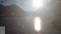 Archiv Foto Webcam Pertisau: Blick vom Hotel Post auf den Achensee 07:00