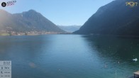 Archiv Foto Webcam Pertisau: Blick vom Hotel Post auf den Achensee 11:00