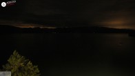 Archived image Webcam Walchensee: View Hotel Karwendelblick 23:00