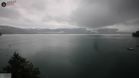 Archived image Webcam Walchensee: View Hotel Karwendelblick 07:00