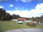 Archived image Webcam Hohenbogen: View Valley Station 11:00