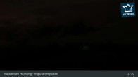 Archiv Foto Webcam Hochkönig Mühlbach: Kingscab Bergstation 20:00