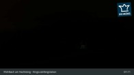Archiv Foto Webcam Hochkönig Mühlbach: Kingscab Bergstation 00:00