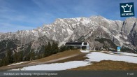 Archiv Foto Webcam Hochkönig Mühlbach: Kingscab Bergstation 10:00