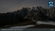Archiv Foto Webcam Hochkönig Mühlbach: Kingscab Bergstation 00:00
