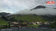 Archiv Foto Webcam Hinterglemm: Ort und Talstation Seilbahn 07:00