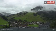Archiv Foto Webcam Hinterglemm: Ort und Talstation Seilbahn 16:00