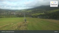 Archived image Webcam Destné v O.h. - Ski Resort 08:00