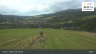 Archived image Webcam Destné v O.h. - Ski Resort 14:00
