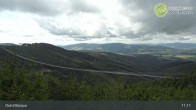 Archiv Foto Webcam Dolní Morava: Sneznik Bergstation und Hängebrücke 10:00