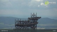 Archiv Foto Webcam Dolní Morava: Sneznik Bergstation und Hängebrücke 12:00