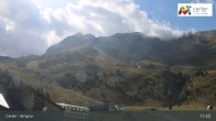 Archived image Webcam Cerler Ski Resort - Base Station 10:00