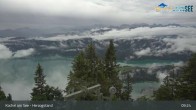Archived image Webcam Herzogstand: View Lake Kochel 08:00