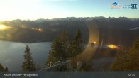 Archiv Foto Webcam Blick vom Herzogstand auf den Kochelsee 14:00