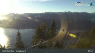 Archiv Foto Webcam Blick vom Herzogstand auf den Kochelsee 15:00