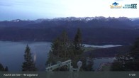Archiv Foto Webcam Blick vom Herzogstand auf den Kochelsee 20:00