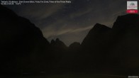 Archiv Foto Webcam Toblach: Drei Zinnen Blick 23:00