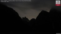 Archiv Foto Webcam Toblach: Drei Zinnen Blick 01:00
