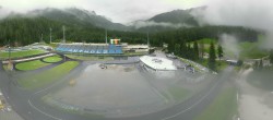 Archiv Foto Webcam Biathlonstadion Antholz 09:00