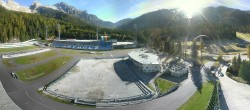 Archiv Foto Webcam Biathlonstadion Antholz 09:00