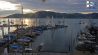 Archiv Foto Webcam Attersee: Union Yacht Club 05:00