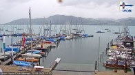 Archiv Foto Webcam Attersee: Union Yacht Club 17:00