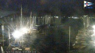 Archiv Foto Webcam Attersee: Union Yacht Club 21:00