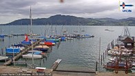 Archiv Foto Webcam Attersee: Union Yacht Club 09:00
