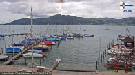Archiv Foto Webcam Attersee: Union Yacht Club 13:00
