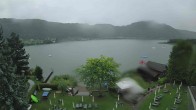Archiv Foto Webcam Ossiacher See: Blick vom Hotel Seerose 17:00