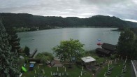 Archived image Webcam Ossiacher See: Hotel Seerose 19:00