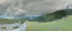 Archiv Foto Webcam Ehrwald: Weißlähnabfahrt 13:00