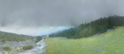 Archiv Foto Webcam Ehrwald: Weißlähnabfahrt 09:00