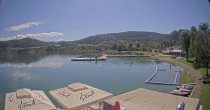 Archived image Webcam Längsee lake 09:00
