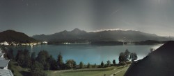 Archived image Webcam Faaker See lake, direction south 01:00