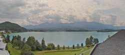 Archiv Foto Webcam Panoramablick Faaker See 09:00