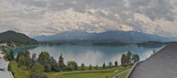 Archiv Foto Webcam Panoramablick Faaker See 10:00