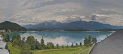 Archiv Foto Webcam Panoramablick Faaker See 12:00