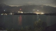 Archiv Foto Webcam Faaker See (Region Villach) 23:00