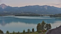 Archiv Foto Webcam Faaker See (Region Villach) 19:00