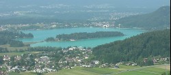 Archiv Foto Webcam Faakersee 15:00