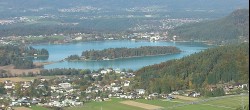 Archiv Foto Webcam Faakersee 15:00