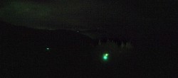 Archiv Foto Webcam Mittelstation Gerlitzen 01:00