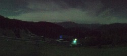 Archiv Foto Webcam Mittelstation Gerlitzen 01:00