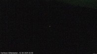 Archiv Foto Webcam Gerlitzen Mittelstation: Schirmbar und Sonnenarena 03:00