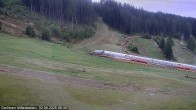 Archiv Foto Webcam Gerlitzen Mittelstation: Schirmbar und Sonnenarena 05:00