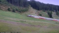 Archiv Foto Webcam Gerlitzen Mittelstation: Schirmbar und Sonnenarena 09:00