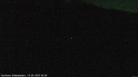 Archiv Foto Webcam Gerlitzen Mittelstation: Schirmbar und Sonnenarena 23:00