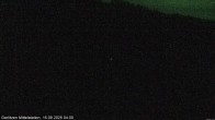 Archiv Foto Webcam Gerlitzen Mittelstation: Schirmbar und Sonnenarena 03:00
