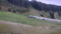 Archiv Foto Webcam Gerlitzen Mittelstation: Schirmbar und Sonnenarena 08:00